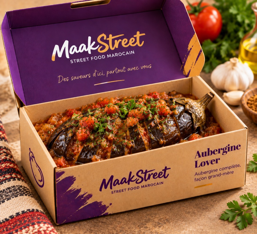Aubergine Lover — Aubergine complète, façon grand-mère — 20 DH